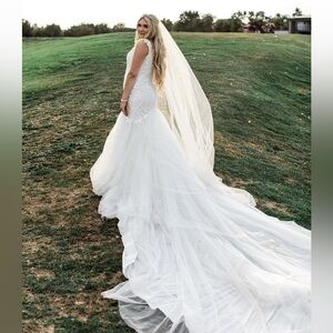 Wedding Dress 10FT Train